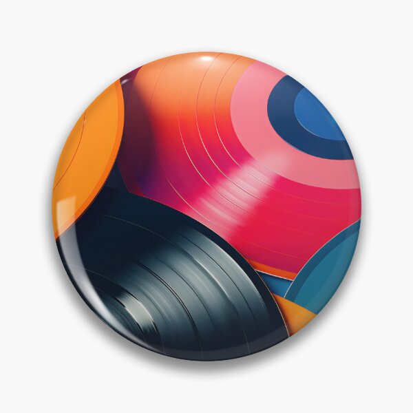 Item preview, Colorful vinyl records piled up designed and sold by anytka.