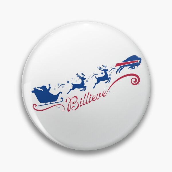Item preview, I Billieve - Santa Sleigh with Buffalo Reindeer designed and sold by YonderAndBeyond.