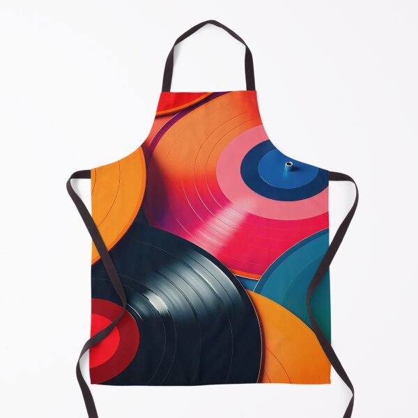 Item preview, Colorful vinyl records piled up designed and sold by anytka.