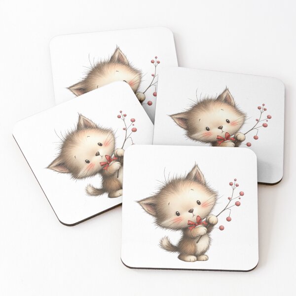 Item preview, Christmas Kittens designed and sold by Ewa Miller.
