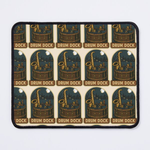 Item preview, Drum Dock – Night Rhythm Factory designed and sold by Tiny Joy World.
