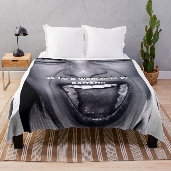 Item preview, To Be a Woman Is to Perform – Feminist Statement Art designed and sold by LineArtForYou.