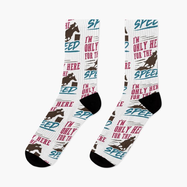 Item preview, Funny Barrel Racing I'm Only Here for the Speed designed and sold by jaygo.