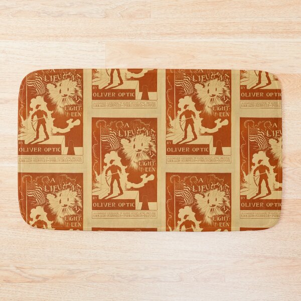Item preview, Vintage Book Cover Art | A Lieutenant at Eighteen | Sepia Tone | Patriotic & Heroic Design designed and sold by artofuniverse.