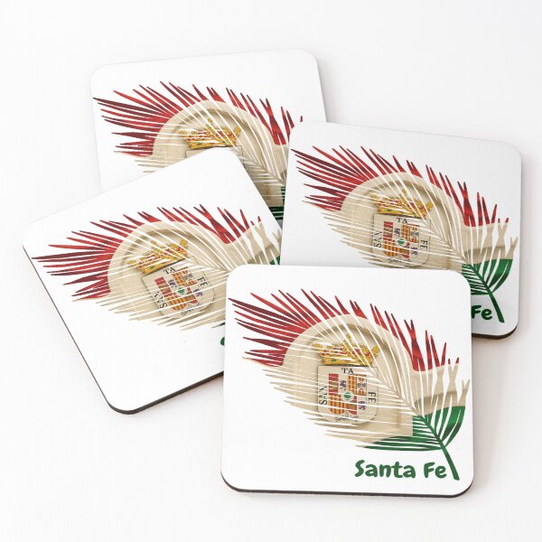 Item preview, Abstract Flag of Santa Fe – Feather Shape Design designed and sold by ArteJorge48.