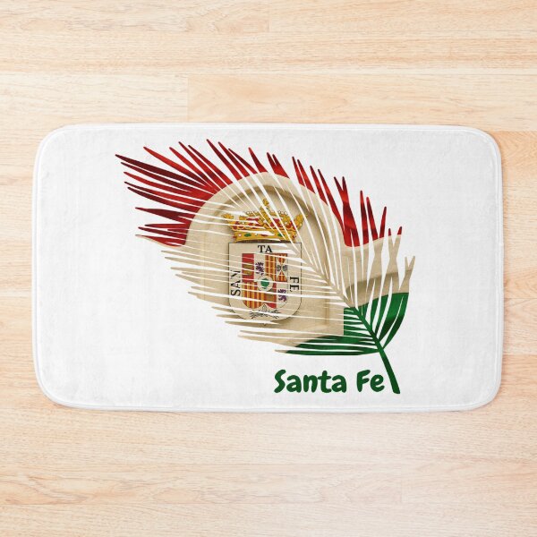 Item preview, Abstract Flag of Santa Fe – Feather Shape Design designed and sold by ArteJorge48.