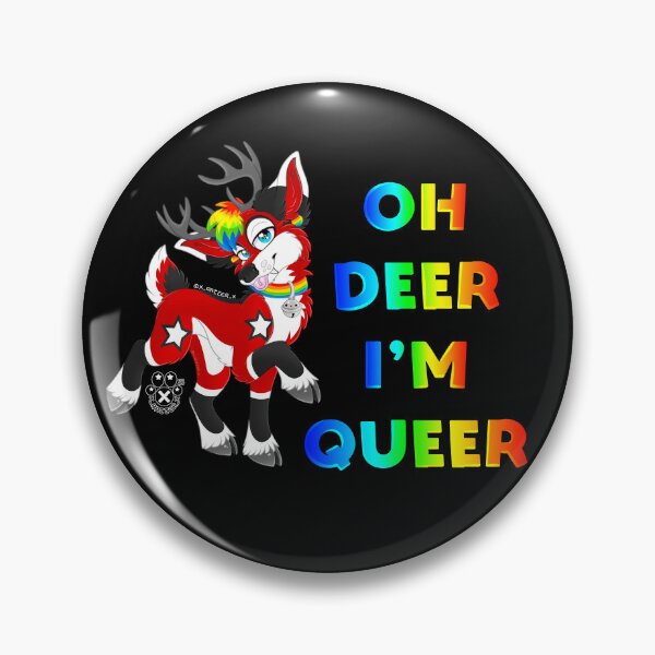 Item preview, Oh deer I’m QUEER designed and sold by Razpawductions.