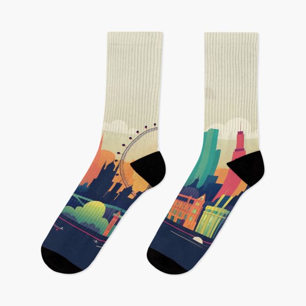 Item preview, Sunset city skyline views designed and sold by anytka.