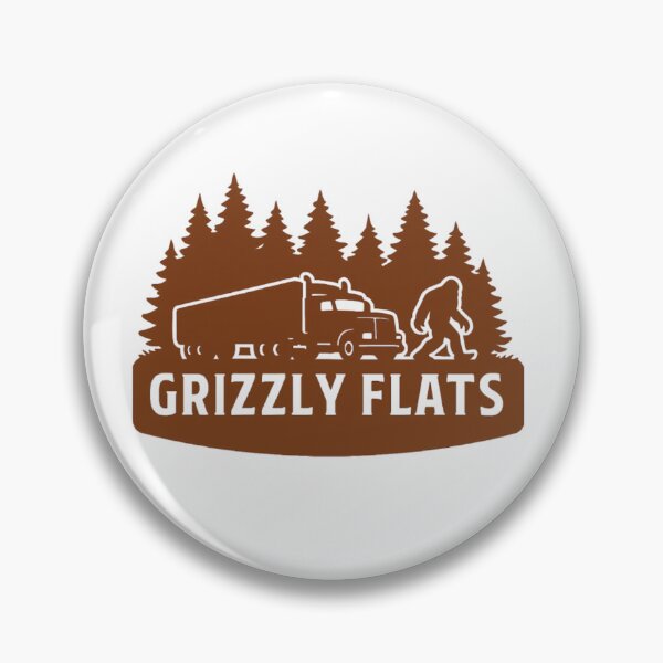 Item preview, Red Bluff Bigfoot Semi-Truck & Forest Silhouette Trucker Hat designed and sold by The Sierra Mountain Corner.