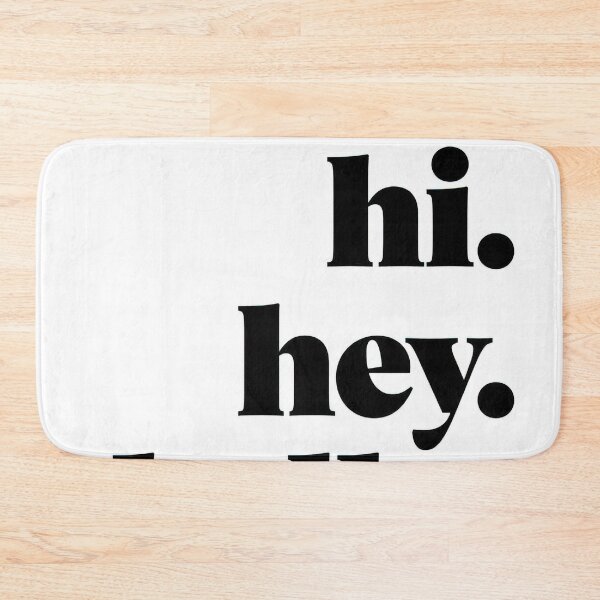 Item preview, Simple Greeting Typography designed and sold by Lori-Arcuri.