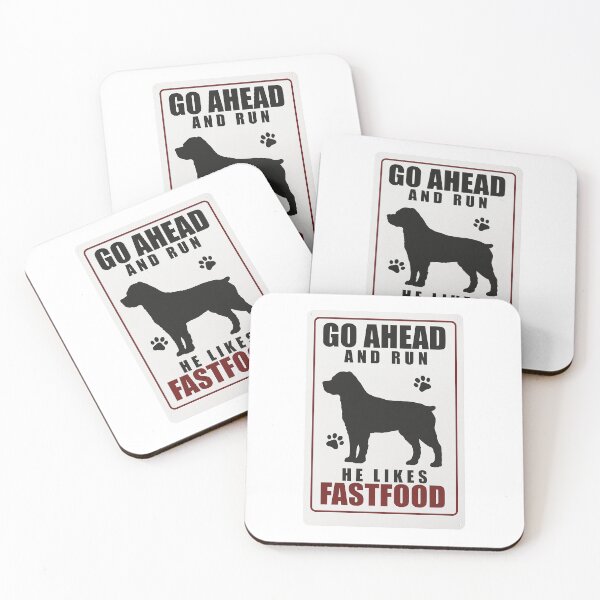 Item preview, GO AHEAD AND RUN HE LIKES FASTFOOD designed and sold by 123ks.