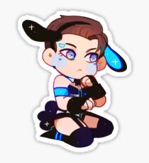 bunnies sent by cyberlife (RK900) Sticker
