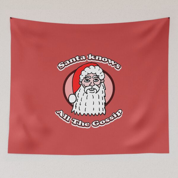 Item preview, Santa Knows All The Gossip designed and sold by Eric-A-Allen.