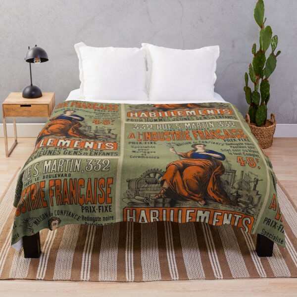 Item preview, Vintage French Poster | Art Nouveau Style Decor | Paris Fashion Store Advertisement | Antique Lithograph | Industrial Chic designed and sold by artofuniverse.