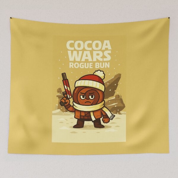 Item preview, Cocoa Wars - Rogue Bun designed and sold by WheelieGdArt.