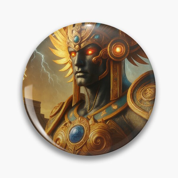 Item preview, Anunnaki God of Lightning – The Golden Ascendant designed and sold by Carmen1133.