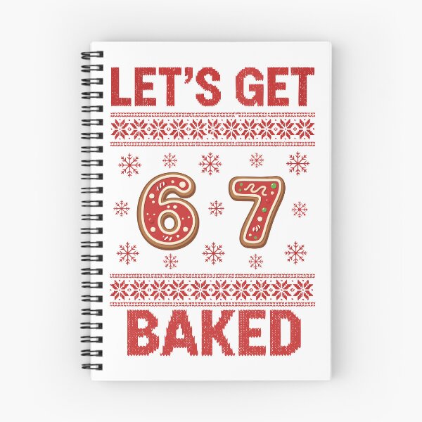 Item preview, Let's Get 6-7 Baked Funny Gingerbread Christmas Sweater - 67 Meme designed and sold by Basferr..
