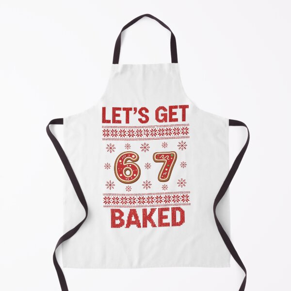 Item preview, Let's Get 6-7 Baked Funny Gingerbread Christmas Sweater - 67 Meme designed and sold by Basferr..