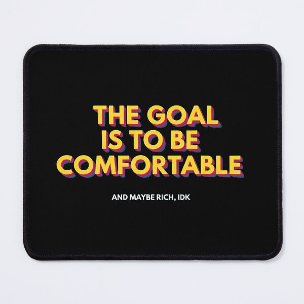 Item preview, Funny Retro Comfortable Rich Quote designed and sold by SholoStudio.