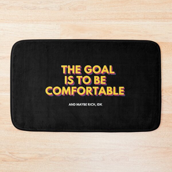Item preview, Funny Retro Comfortable Rich Quote designed and sold by SholoStudio.