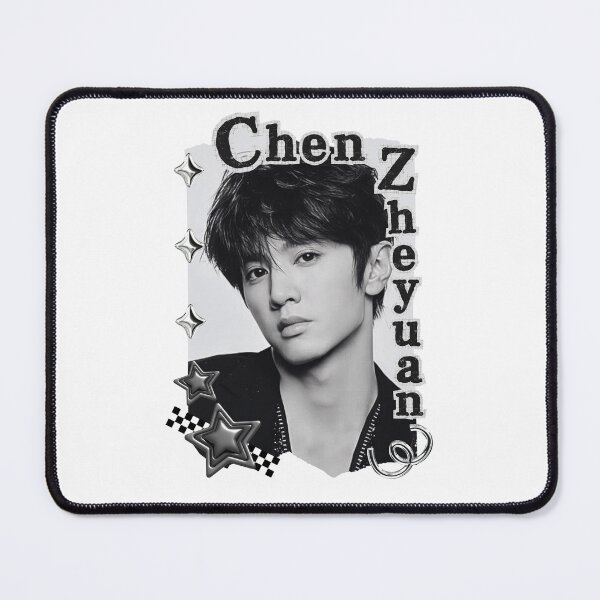 Item preview, Chen Zheyuan (陈哲远) Hidden Love Chinese Actor Cdrama Chinese Entertainment Black and White Collage Digital Art Portrait designed and sold by AJUNICE STUDIO.
