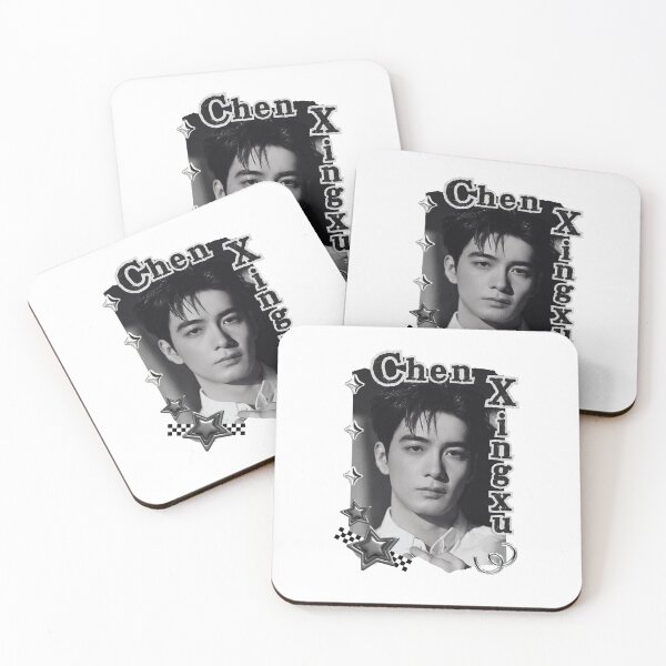 Item preview, Chen Xingxu (陈星旭) Hidden Love Chinese Actor Cdrama Chinese Entertainment Black and White Collage Digital Art Portrait designed and sold by AJUNICE STUDIO.