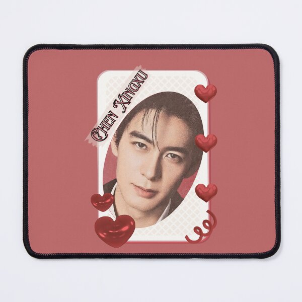 Item preview, Chen Xingxu (陈星旭) Hidden Love Chinese Actor Cdrama Chinese Entertainment Card Red Aesthetic Collage Design designed and sold by AJUNICE STUDIO.