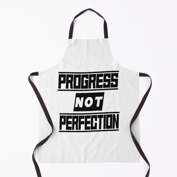 Item preview, PROGRESS NOT PERFECTION – Anti-Perfectionism Word Art designed and sold by SmartDesigner-.
