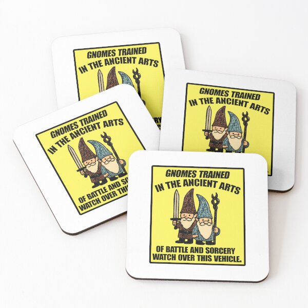 Item preview, Funny gnomes tshirt sweatshirt sticker, Gnomes watch over this vehicle. Fantasy sorcery wizard shirt. DND RPG humor tee. Nerdy Retro Cartoon Meme designed and sold by Rosqzz.