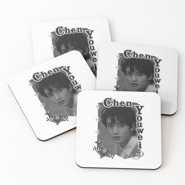 Item preview, Chen Youwei (陈宥维) Chinese Actor Cdrama Chinese Entertainment Black and White Collage Digital Art Portrait designed and sold by AJUNICE STUDIO.