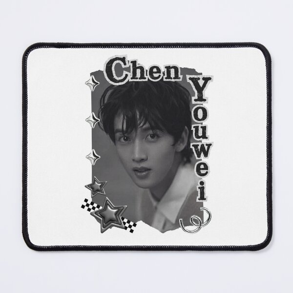 Item preview, Chen Youwei (陈宥维) Chinese Actor Cdrama Chinese Entertainment Black and White Collage Digital Art Portrait designed and sold by AJUNICE STUDIO.