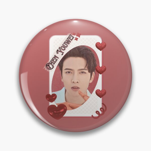 Item preview, Chen Youwei (陈宥维) Chinese Actor Cdrama Chinese Entertainment Card Red Aesthetic Collage Design designed and sold by AJUNICE STUDIO.