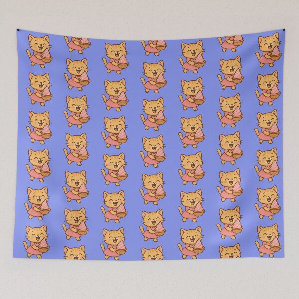 Item preview, A Happy Kitty's Sweetest Treat designed and sold by IraBum.