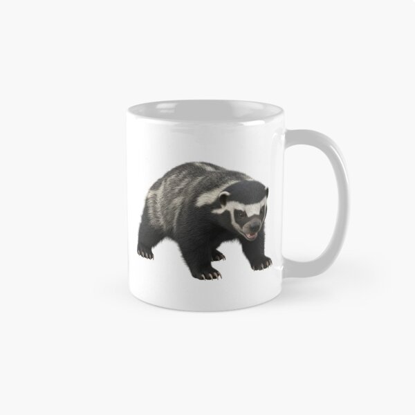 Item preview, Honey Badger Art, Fearless Animal Lover, Mellivora Capensis, Resilient Wildlife Gift, Zero Fucks Given Attitude designed and sold by Ditstyle.