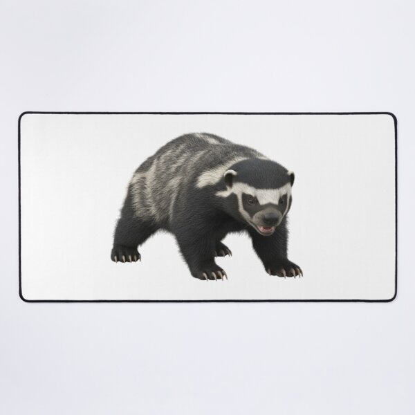 Item preview, Honey Badger Art, Fearless Animal Lover, Mellivora Capensis, Resilient Wildlife Gift, Zero Fucks Given Attitude designed and sold by Ditstyle.