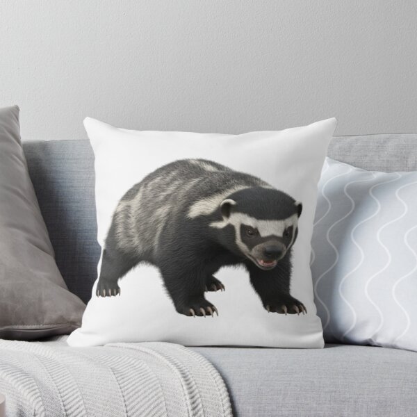 Item preview, Honey Badger Art, Fearless Animal Lover, Mellivora Capensis, Resilient Wildlife Gift, Zero Fucks Given Attitude designed and sold by Ditstyle.