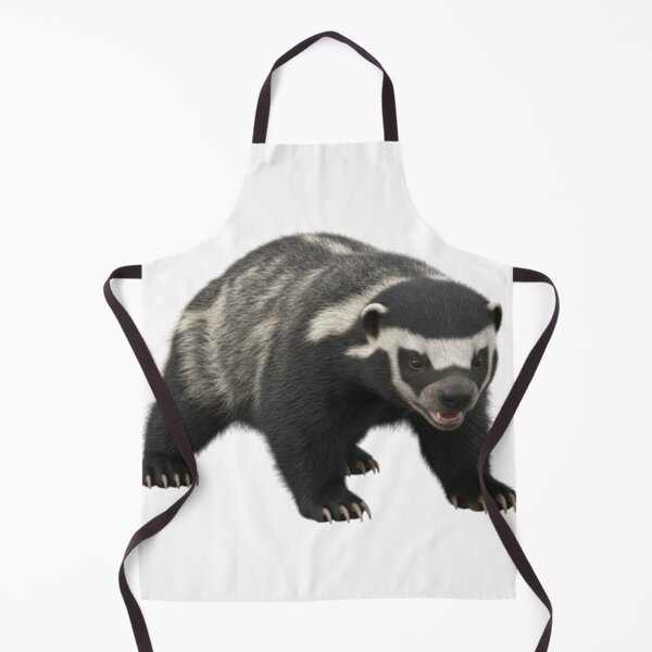 Item preview, Honey Badger Art, Fearless Animal Lover, Mellivora Capensis, Resilient Wildlife Gift, Zero Fucks Given Attitude designed and sold by Ditstyle.