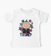 Camiseta para bebés Robot de juguete Team Trump Politico'bot