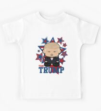 Camiseta para niños Robot de juguete Team Trump Politico'bot
