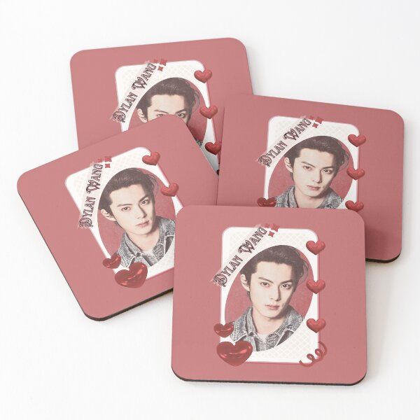 Item preview, Dylan Wang (Wang Hedi 王鹤棣) Chinese Actor Cdrama Chinese Entertainment Card Red Aesthetic Collage Design designed and sold by AJUNICE STUDIO.