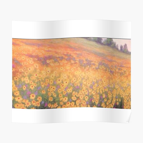 Wildflower Mural without text Poster