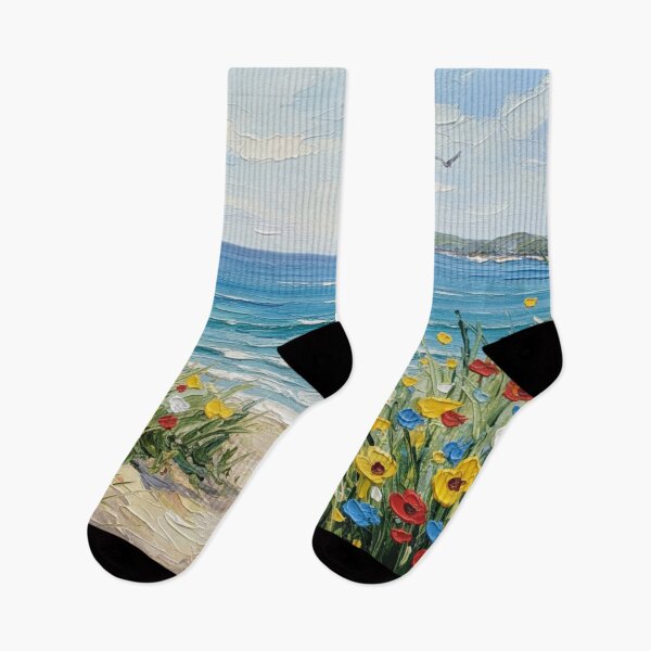Item preview, Seaside Wildflower Path designed and sold by 2rose.