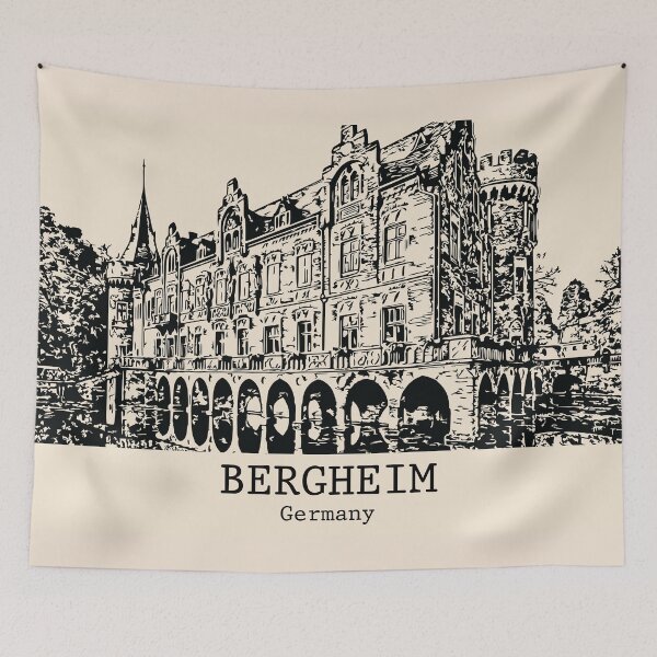 Item preview, Bergheim - Germany designed and sold by Lakeric Cityscapes.