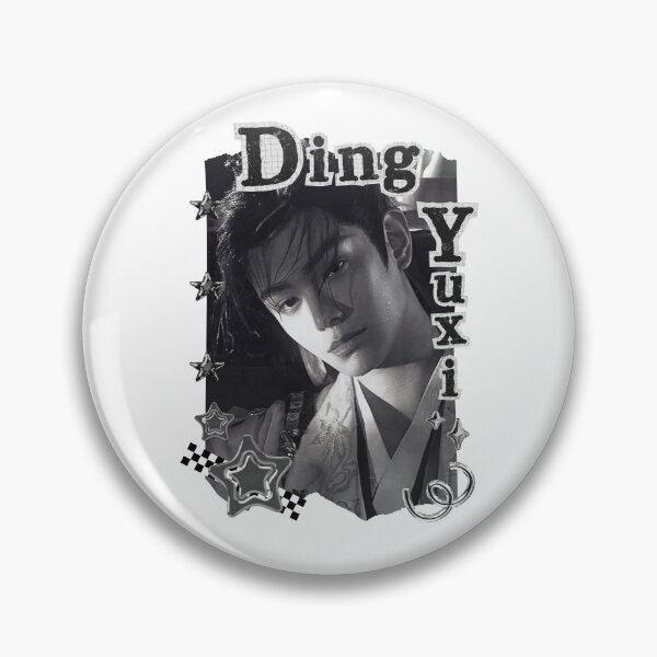Item preview, Ding Yuxi (丁禹兮) Chinese Actor Cdrama Chinese Entertainment Black and White Collage Digital Art Portrait designed and sold by AJUNICE STUDIO.