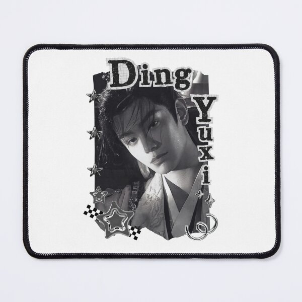 Item preview, Ding Yuxi (丁禹兮) Chinese Actor Cdrama Chinese Entertainment Black and White Collage Digital Art Portrait designed and sold by AJUNICE STUDIO.