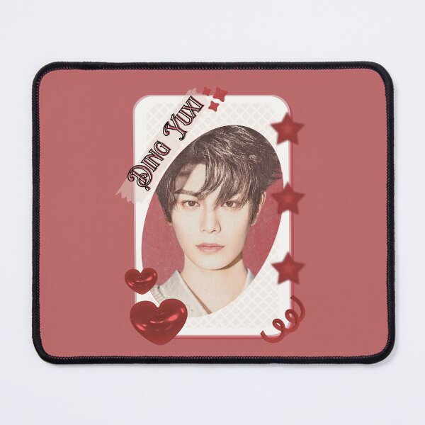 Item preview, Ding Yuxi (丁禹兮) Chinese Actor Cdrama Chinese Entertainment Card Red Aesthetic Collage Design designed and sold by AJUNICE STUDIO.