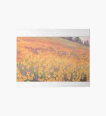 Wildflower Mural without text Art Board