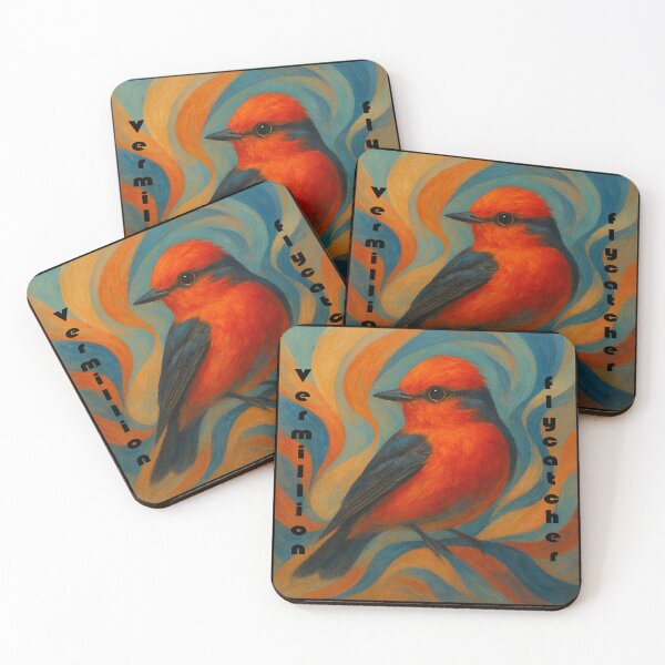 Item preview, Vermillion Flycatcher designed and sold by CarolM.