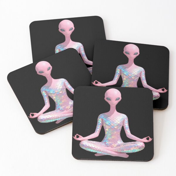 Item preview, Alien Meditating designed and sold by Roanemermaid.