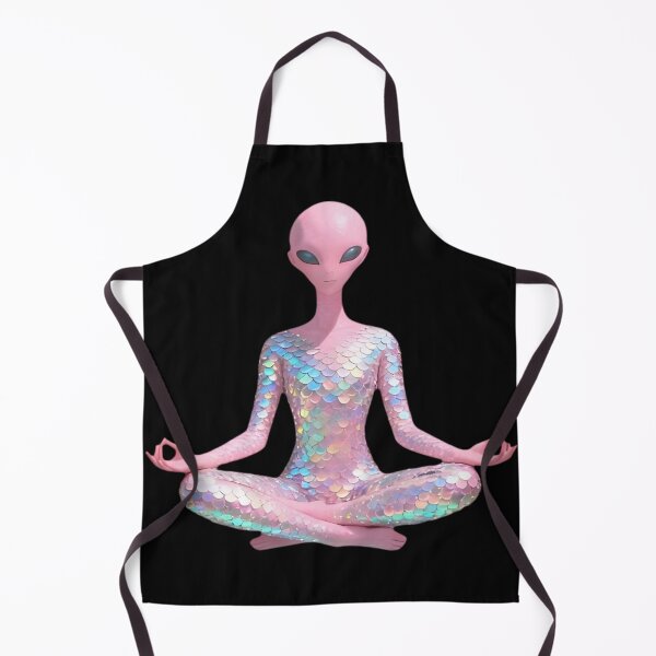 Item preview, Alien Meditating designed and sold by Roanemermaid.